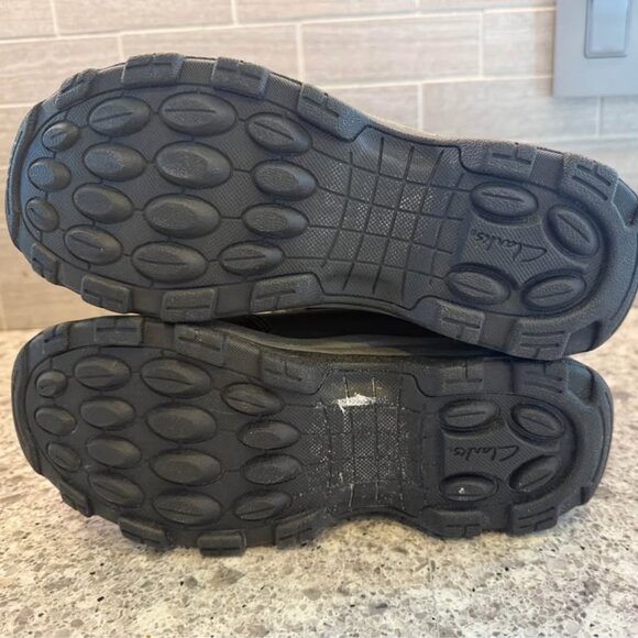 Clark’s‎ Women’s Mid Calf Black Mazlyn Mill Faux Fur Lined Winter Boots-Size 7M - Picture 9 of 10